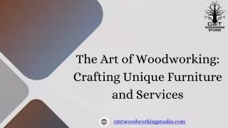 Expert Woodworking Furniture – Custom Designs in Virginia