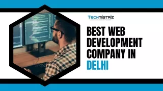 Best Web Development Company in Delhi