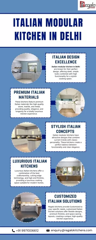 ITALIAN MODULAR KITCHEN IN DELHI