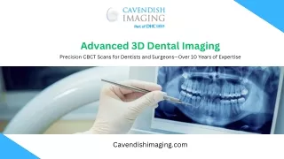 CBCT Scanning & Dental Imaging Services | Cavendish Imaging