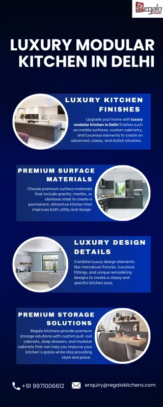 LUXURY MODULAR KITCHEN IN DELHI