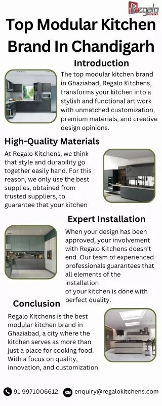 Top Modular Kitchen Brand In Chandigarh