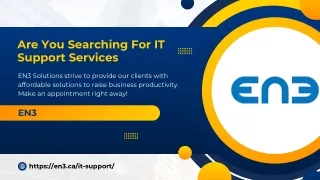 Are You Searching For IT Support Services