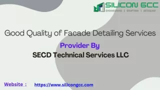 Facade Detailing Services - SECD Technical Services LLC