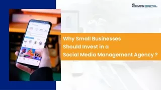 Why Small Businesses Should Invest in a Social Media Management Agency?