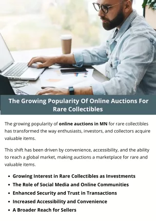 The Growing Popularity Of Online Auctions For Rare Collectibles