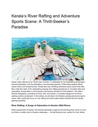 Kerala tour packages from Mumbai