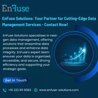 EnFuse Solutions Your Partner for Cutting-Edge Data Management Services