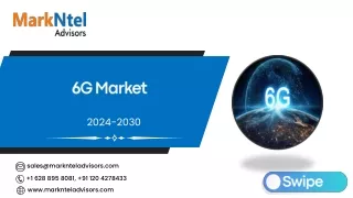 Global 6G Market Research Report: Forecast (2024-2030)