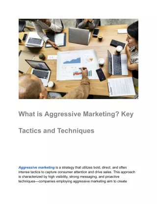 What is Aggressive Marketing_ Key Tactics and Techniques