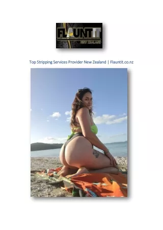 Top Stripping Services Provider New Zealand | Flauntit.co.nz