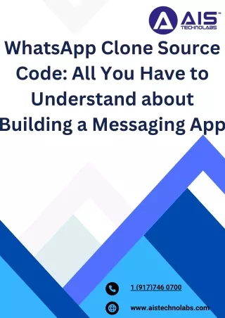 WhatsApp Clone Source Code: All You Have to Understand about Building a Messaging App
