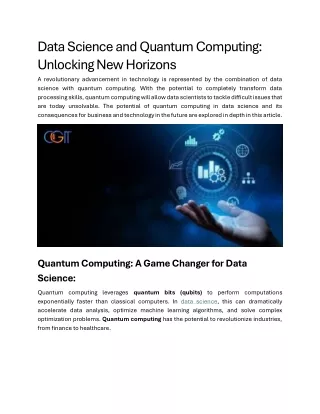 Cgit_Data Science and Quantum Computing- Unlocking New Horizons_Jambu