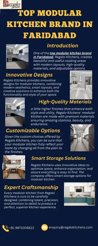 Top modular kitchen brand in faridabad