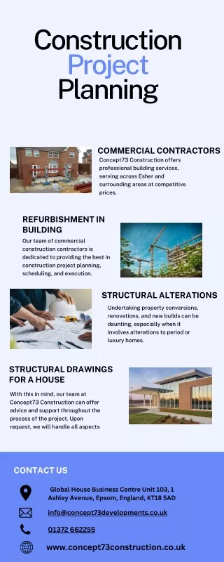 Building Construction Project Plan In the UK