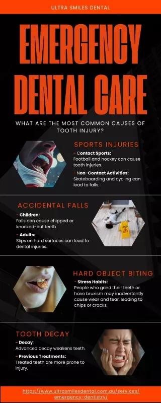 Emergency Dental Care What Are the Most Common Causes of Tooth Injury