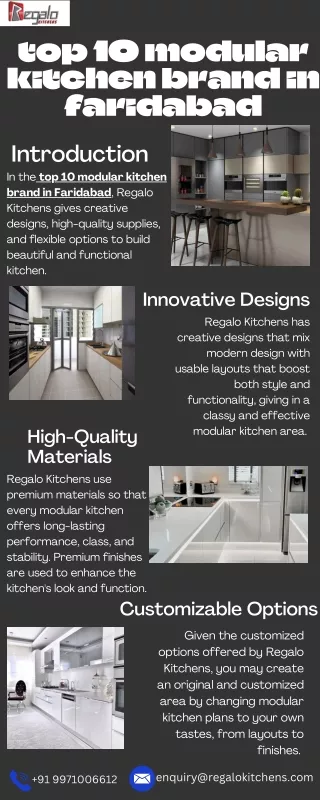 top 10 modular kitchen brand in faridabad