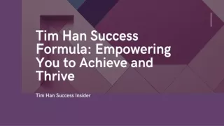 Business Proposal Presentation in Purple Monochrome Corporate Style