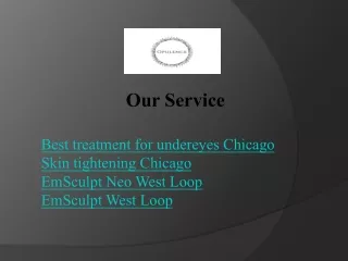 Best treatment for undereyes Chicago