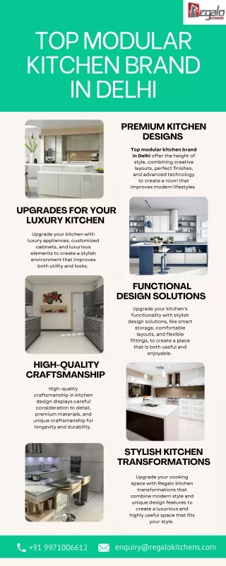 TOP MODULAR KITCHEN BRAND IN DELHI