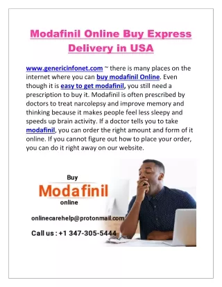 Modafinil Online Buy Express Delivery in USA