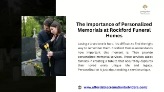 The Importance of Personalized Memorials at Rockford Funeral Homes