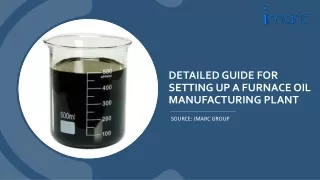 Costs Involve in Furnace Oil Manufacturing Plant Report