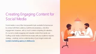 Creating Engaging Content for Social Media