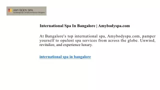 International Spa In Bangalore Amybodyspa.com.pdf22