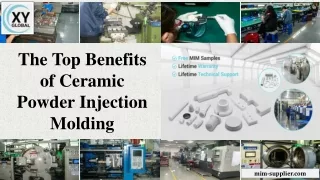 The Benefits of Ceramic Powder Injection Molding