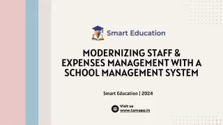 Modernizing Staff & Expenses Management with a School Management System