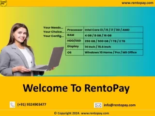 Laptop on Rent in Kolkata