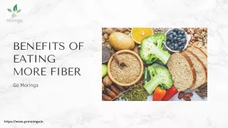 Benefits of Eating More Fiber