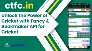 Best Fancy & Bookmaker API for Cricket