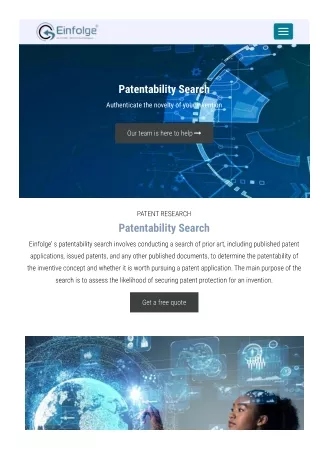Conduct a Top Patentability Search