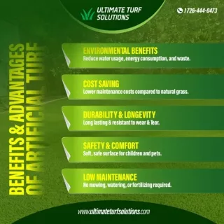 Benefits and Advantages of Artificial Turf | Ultimate Turf Solutions