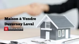 Maison à Vendre Duvernay Laval