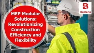 MEP Modular Solutions: Revolutionizing Construction Efficiency and Flexibility