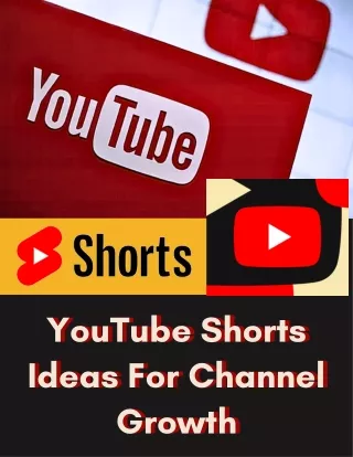 YouTube Shorts Ideas For Channel Growth