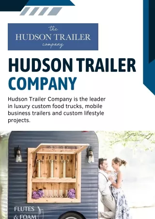 Pizza Trailer for Sale - Hudson Trailer Company