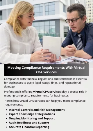 Meeting Compliance Requirements With Virtual CPA Services