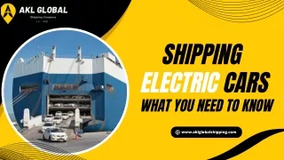 Shipping Electric Cars What You Need to Know