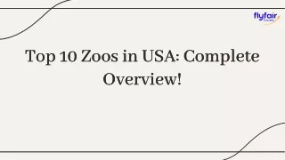 ( 1-800-380-5097) Top 10 Zoos in USA Complete Overview!