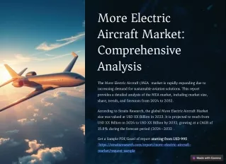 Top Key Players of More Electric Aircraft Market