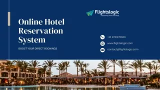 Online Hotel Reservation System | Hotel Booking Software