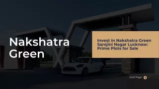 Invest in Nakshatra Green Sarojini Nagar Lucknow Prime Plots for Sale