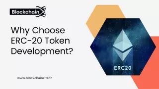 Why Choose ERC-20 Token Development