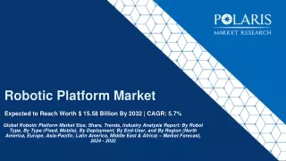Robotic Platform Market Market Report Analysis 2024-2032