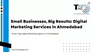 Small Businesses, Big Results: Digital Marketing Services in Ahmedabad