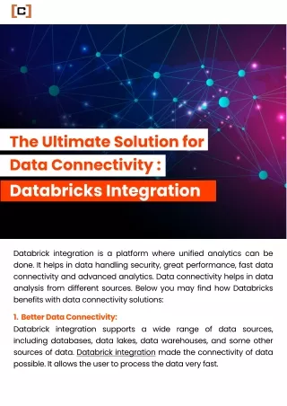 The Ultimate Solution for Data Connectivity Databricks Integration